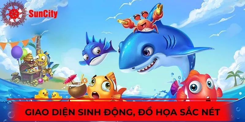 Tựa game có giao diện thông minh và đồ họa 3D sắc nét