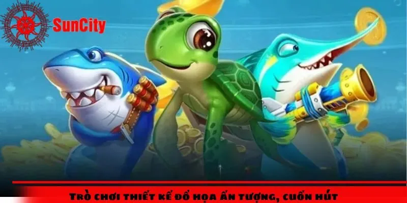 Trò chơi thiết kế đồ họa ấn tượng, cuốn hút