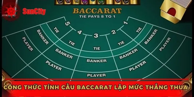 Công thức tính cầu baccarat lập mức thắng thua giúp hạn chế lỗ nặng
