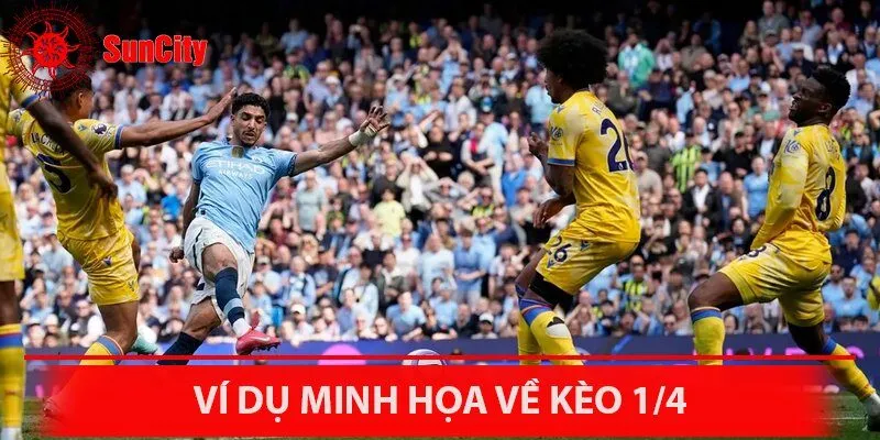 Sẽ có 3 trường hợp có thể xảy ra khi người chơi đặt cược tiền của mình vào kèo 1/4
