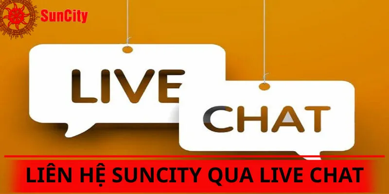 Sử dụng Live Chat kết nối với nhân viên
