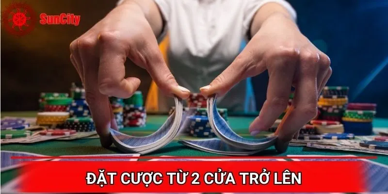 Nên đặt cược từ 2 cửa trở lên trong Rồng Hổ online