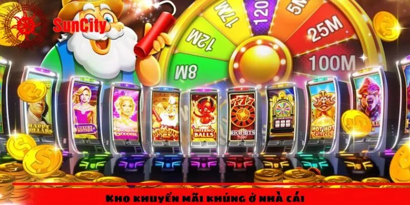 Kho khuyến mãi khủng ở nhà cái