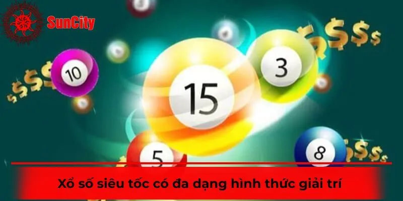 Xổ số siêu tốc có đa dạng hình thức giải trí cho bạn lựa chọn