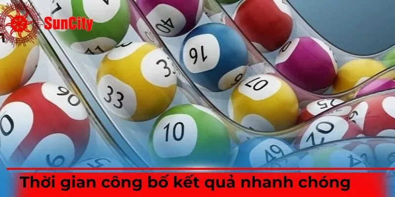 Trò chơi có tốc độ công bố kết quả siêu nhanh và ngẫu nhiên