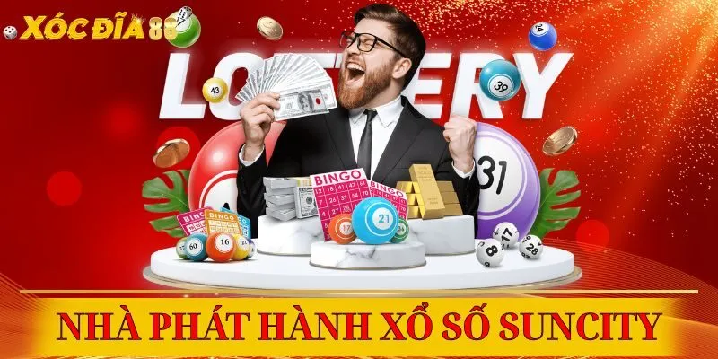 Suncity hợp tác với nhiều nhà cung cấp xổ số chất lượng